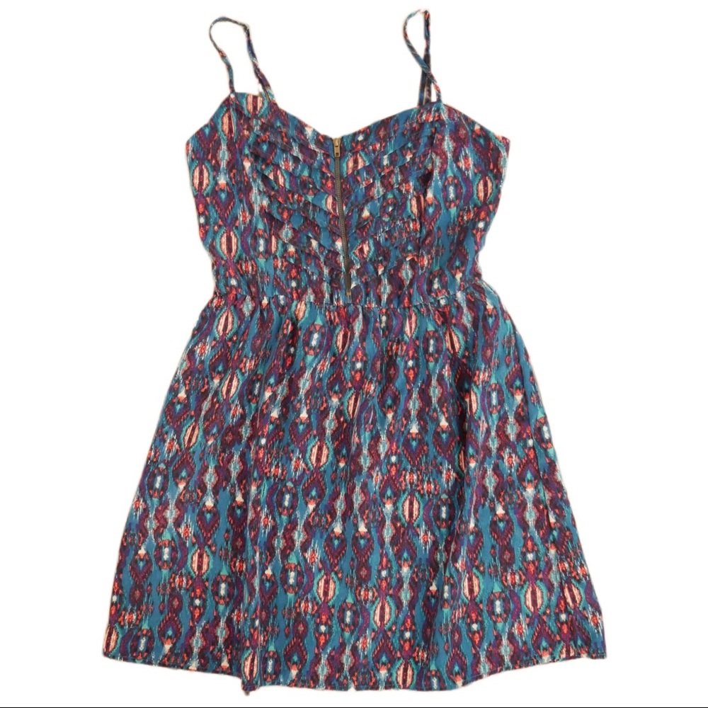 SOCIALITE Zipper Front Dress Adjustable Straps